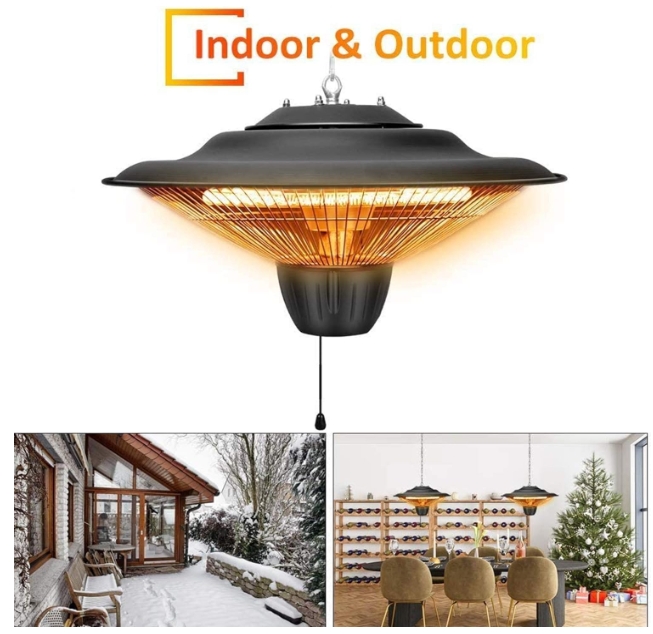Outdoor electric heater