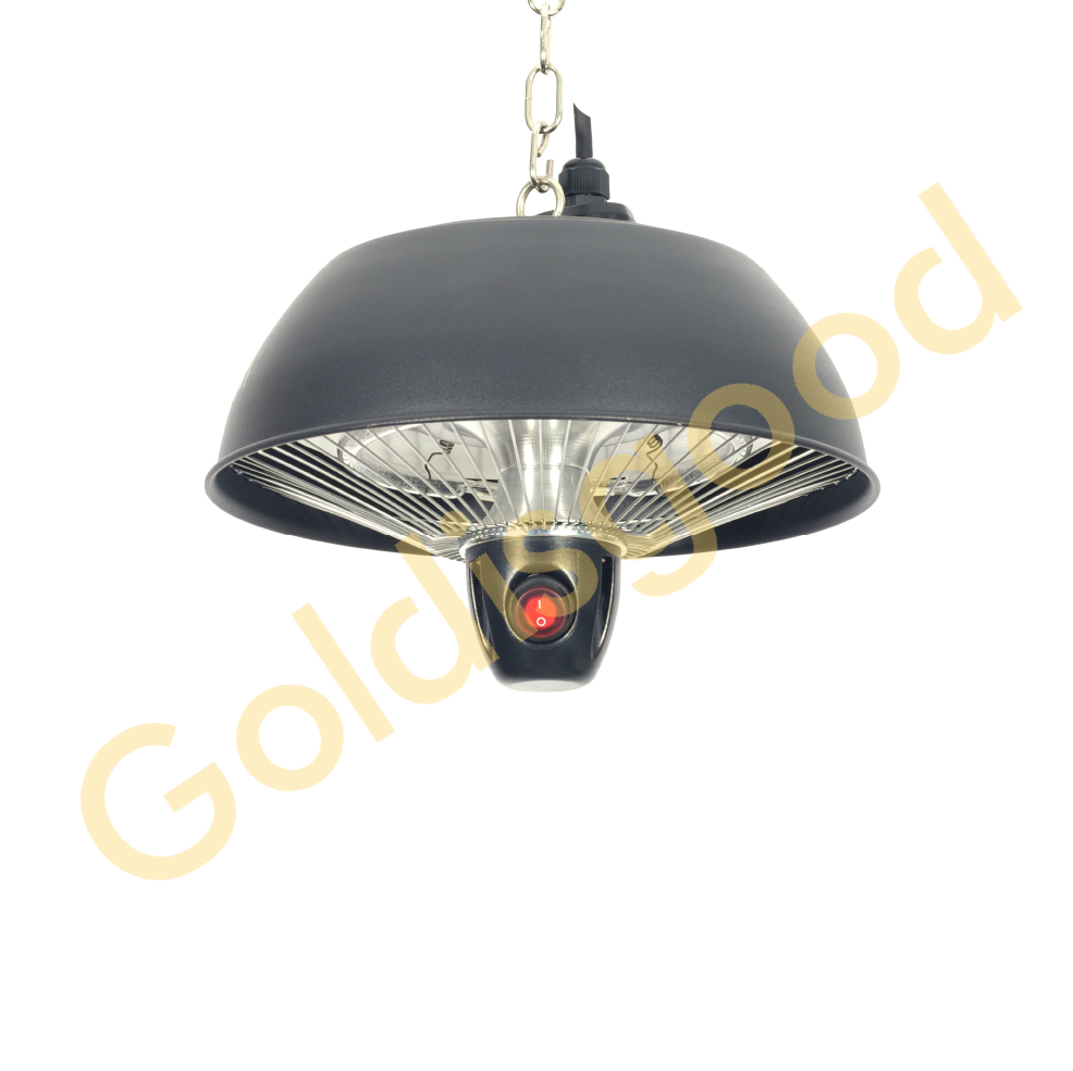 Waterproof heater for pergola
